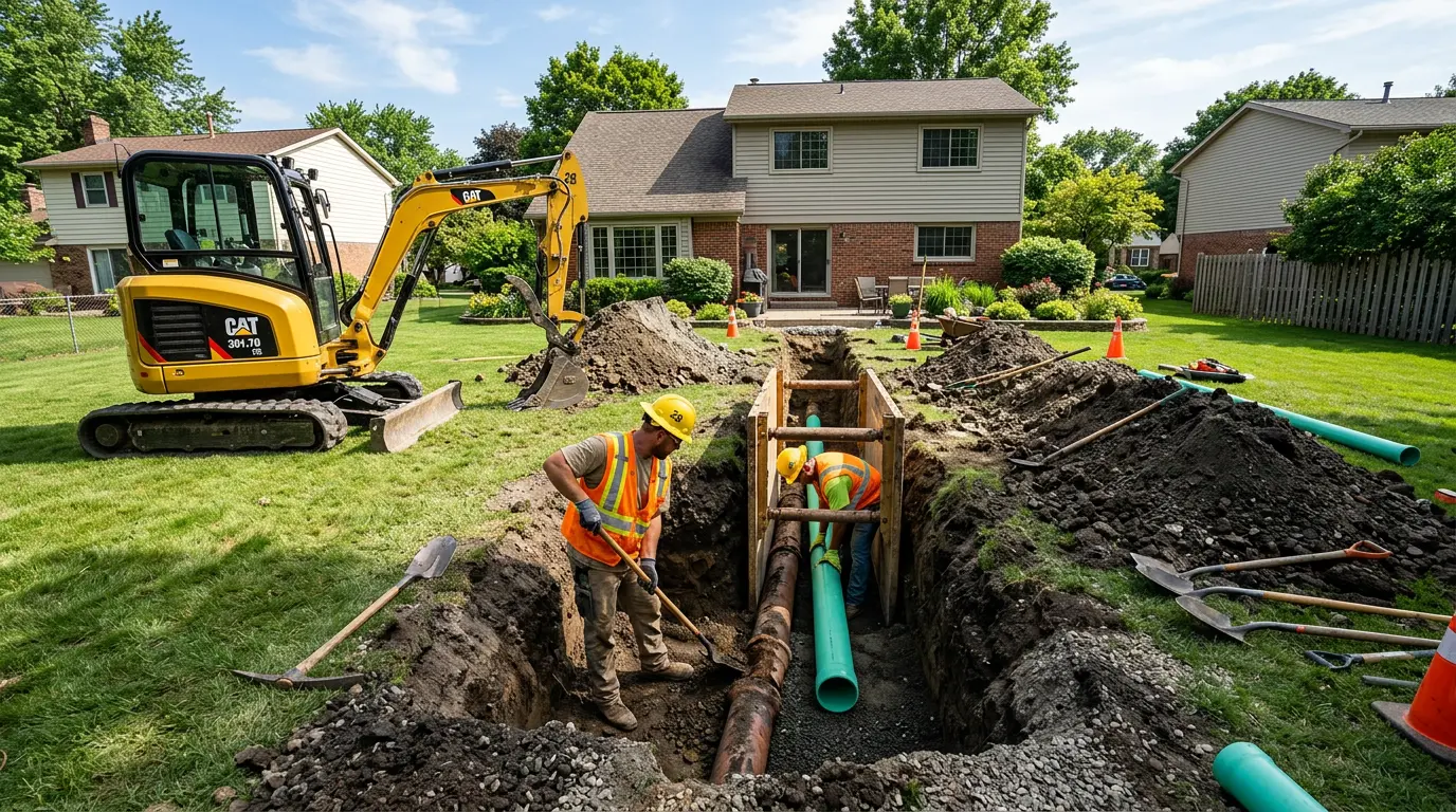 Sewer Cleanout in Edwardsville, IL